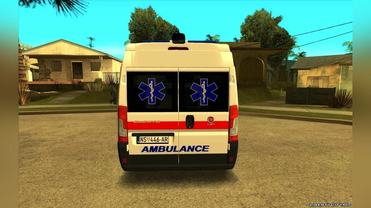 2020 Fiat Ducato Serbian Ambulance / GTA San Andreas