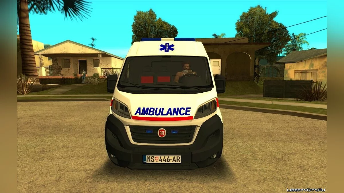 2020 Fiat Ducato Serbian Ambulance / GTA San Andreas