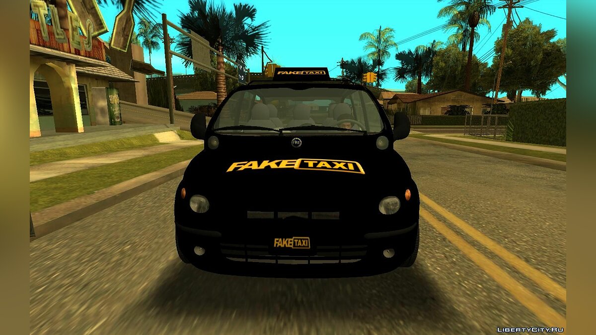 Скачать Fiat Multipla FAKETAXI для GTA San Andreas