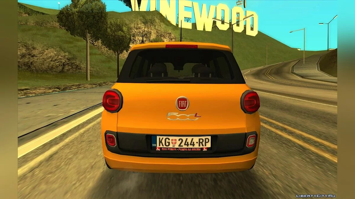 Fiat 500L / GTA San Andreas