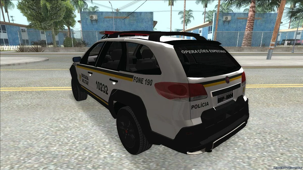 Fiat Palio Weekend Brazilian Police / GTA San Andreas