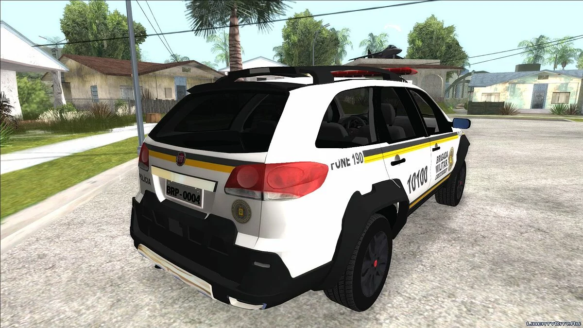 Fiat Palio Weekend (Brigada Militar) / GTA San Andreas