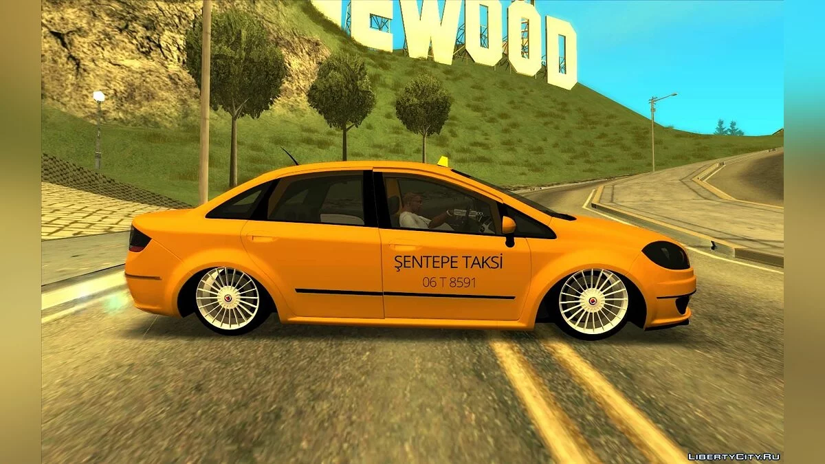 Fiat Linea - Такси / GTA San Andreas