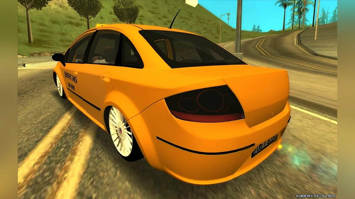 Fiat Linea - Такси / GTA San Andreas