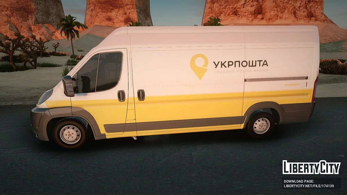 2012 Fiat Ducato - Укрпошта / GTA San Andreas