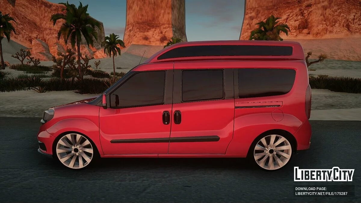 2015 Fiat Doblo Maxi XL / GTA San Andreas