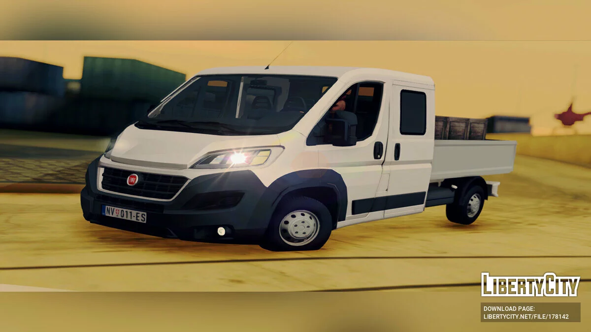 2020 Fiat Ducato Pickup / GTA San Andreas
