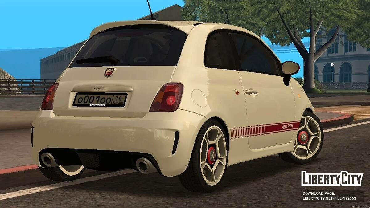 Abarth 500 + CCD / GTA San Andreas