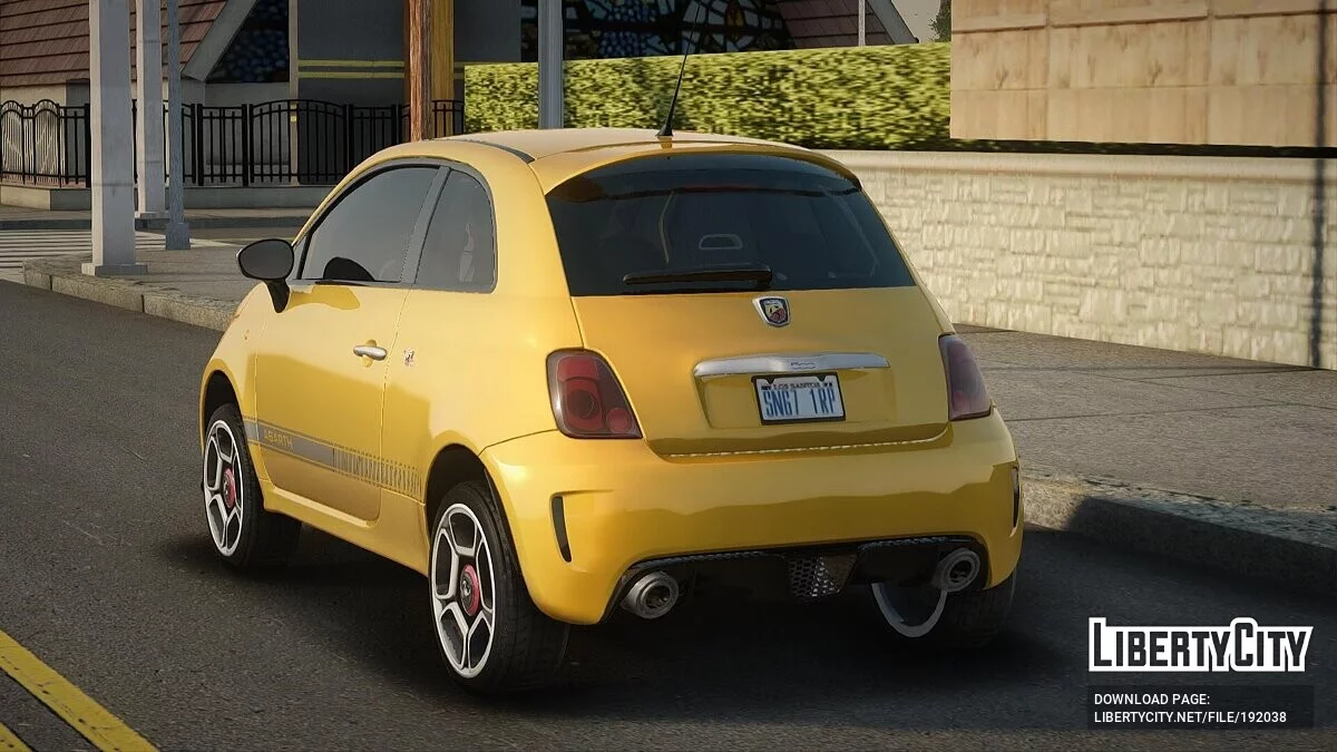 Fiat Abarth 500 / GTA San Andreas