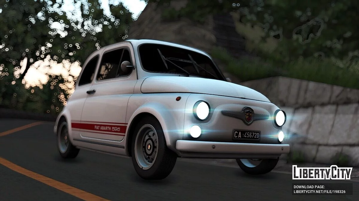 Fiat Abarth 595 / GTA San Andreas