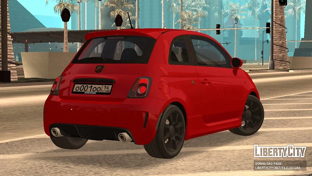 Abarth 500 + CCD / GTA San Andreas