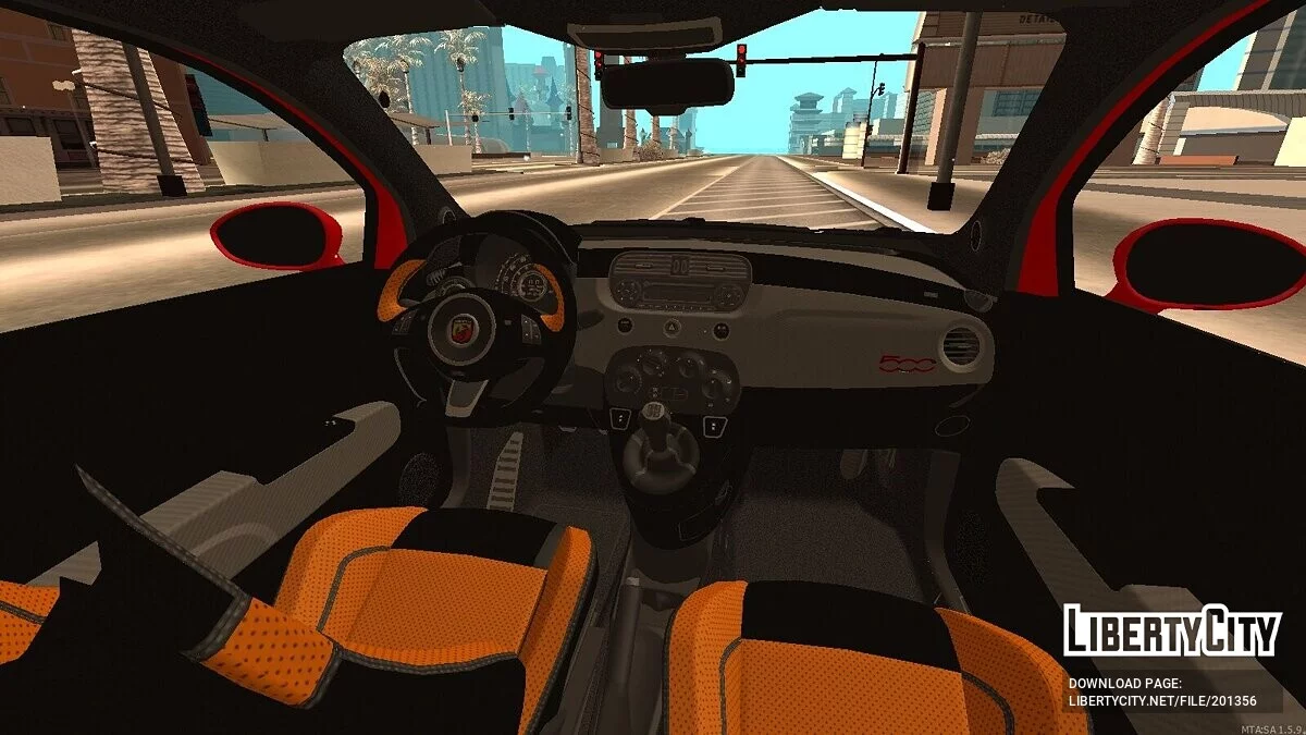 Abarth 500 + CCD / GTA San Andreas