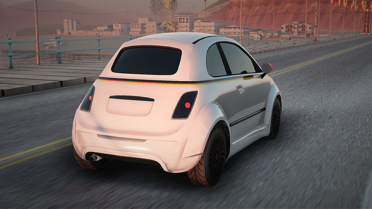 Скачать Fiat 500 Abarth для GTA San Andreas