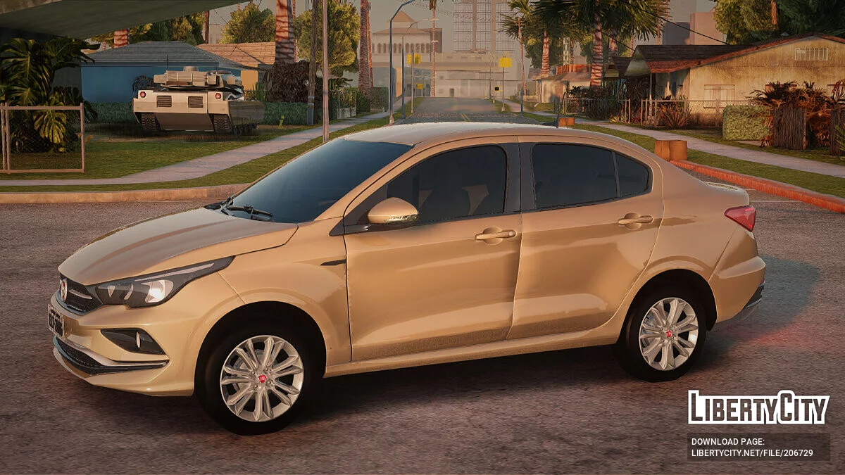 Fiat Cronos 2018 / GTA San Andreas