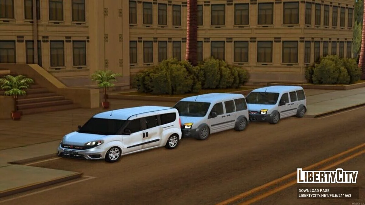 Fiat Doblo Maxi Sivil Polis / GTA San Andreas