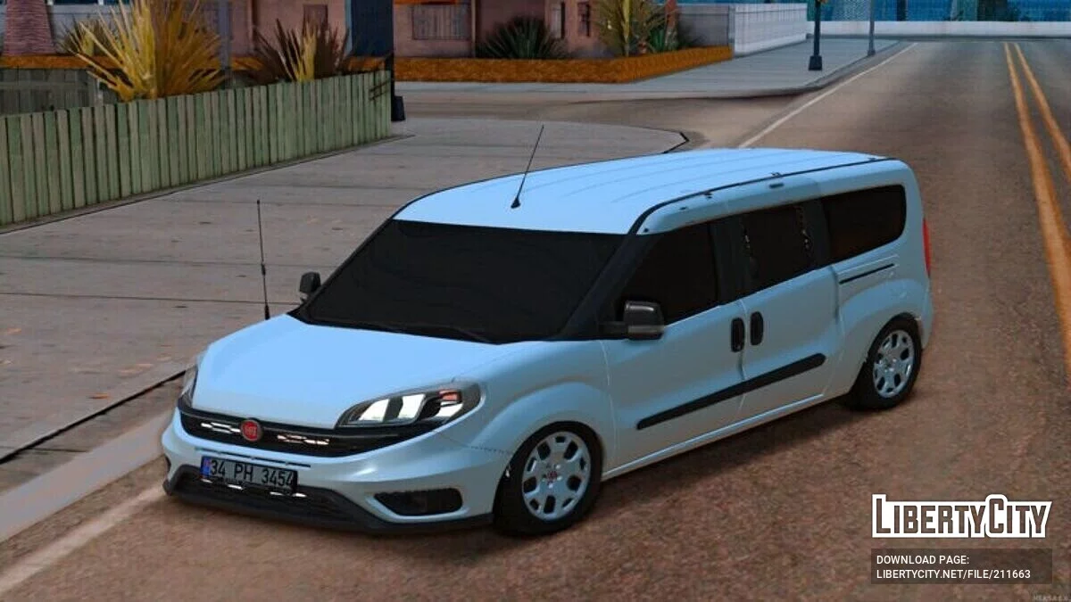 Fiat Doblo Maxi Sivil Polis / GTA San Andreas