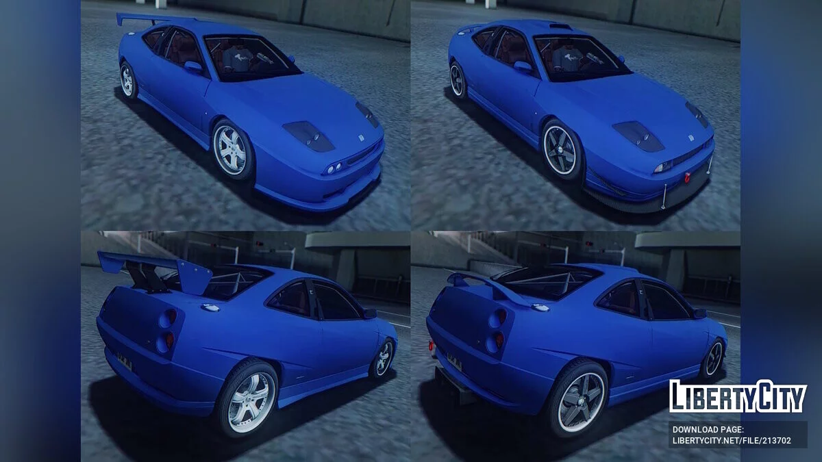 1995 Fiat Coupe 2.0 20V Turbo / GTA San Andreas