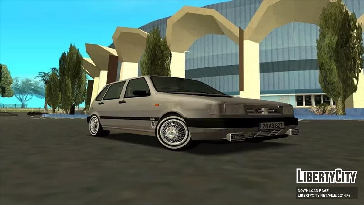 Fiat Uno 70S Etiket / GTA San Andreas