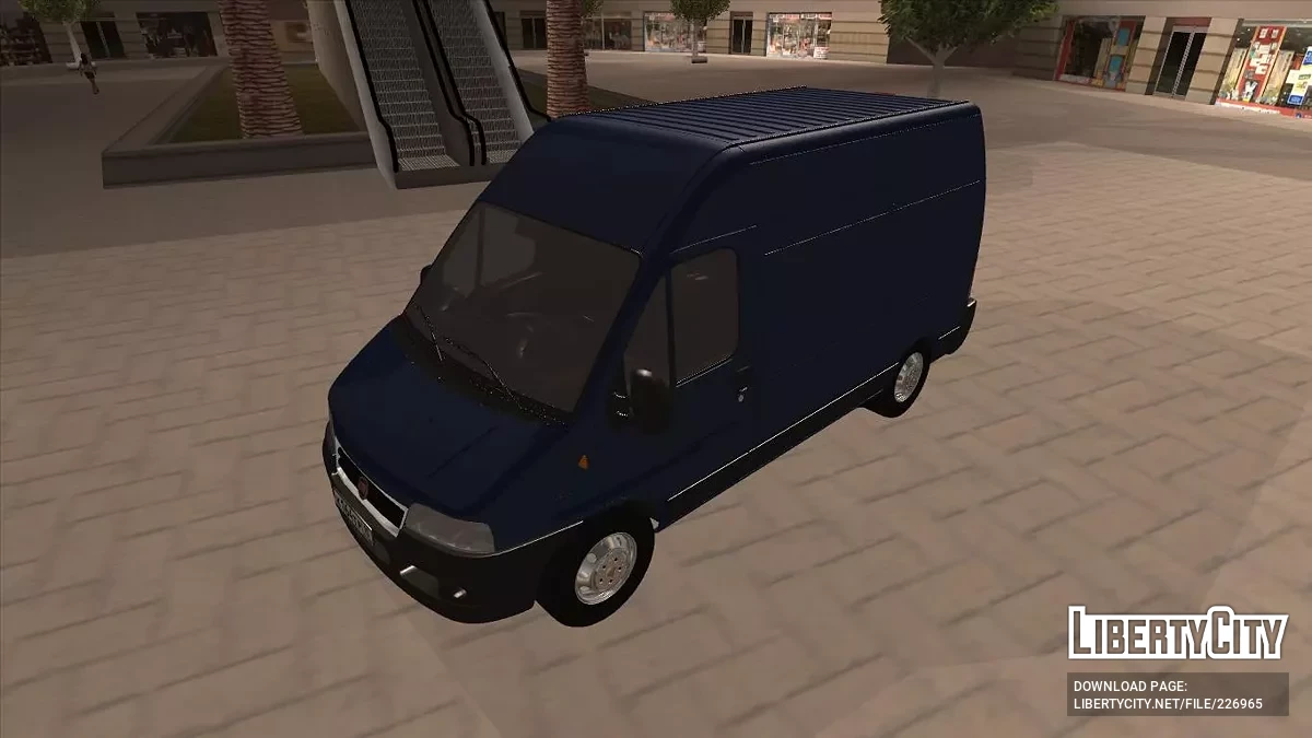 2005 Fiat Ducato Panel Van / GTA San Andreas