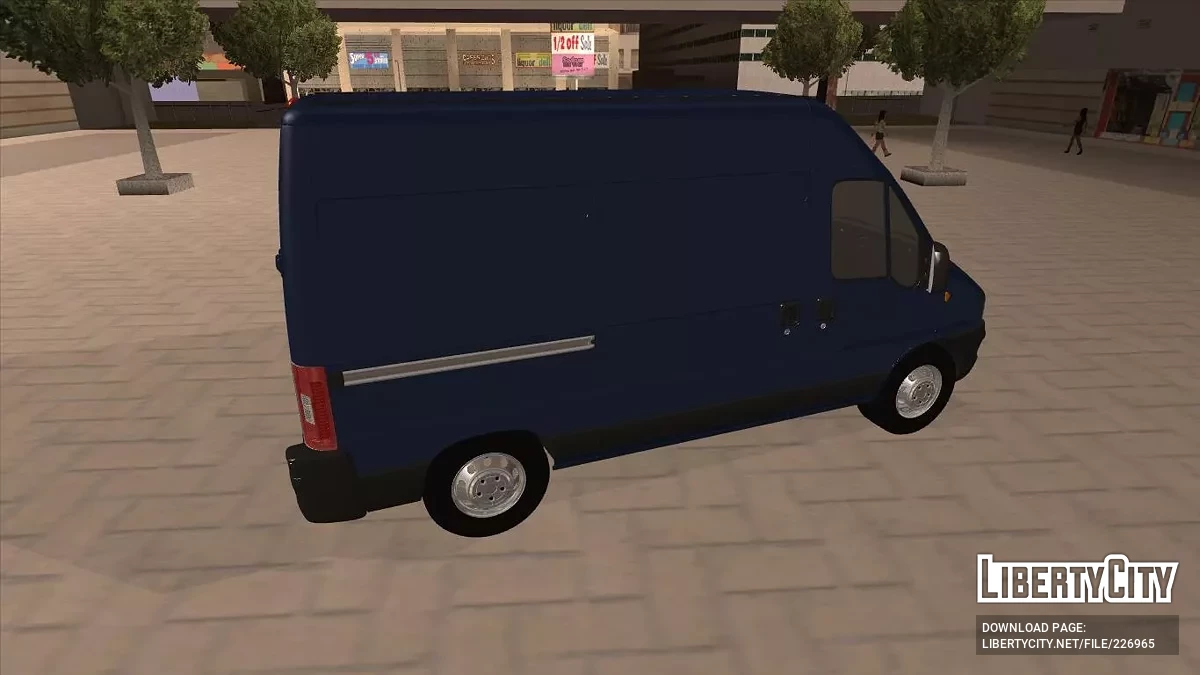 2005 Fiat Ducato Panel Van / GTA San Andreas