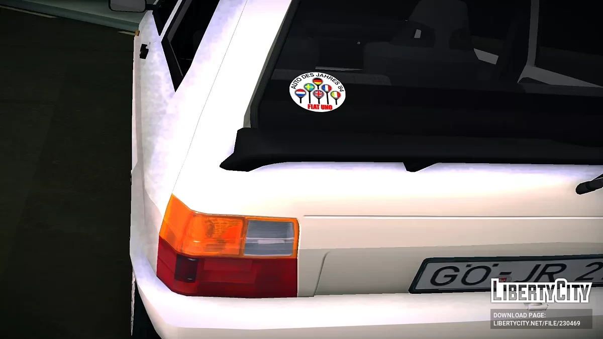 Fiat Uno Turbo / GTA San Andreas