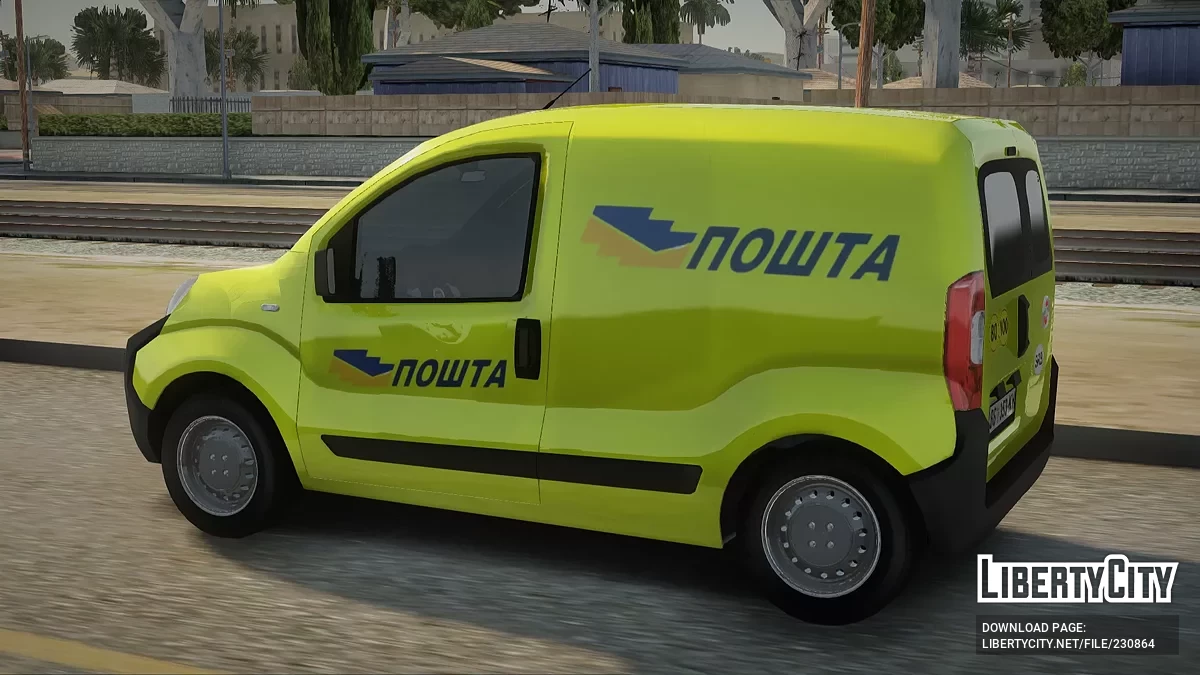 Fiat Fiorino Pošta / GTA San Andreas