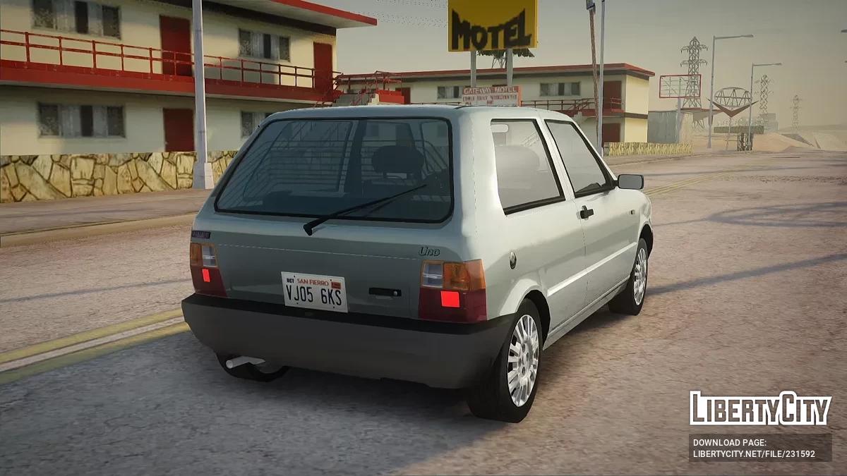 Fiat Uno Mille 1995 / GTA San Andreas