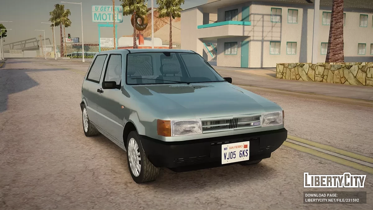 Fiat Uno Mille 1995 / GTA San Andreas