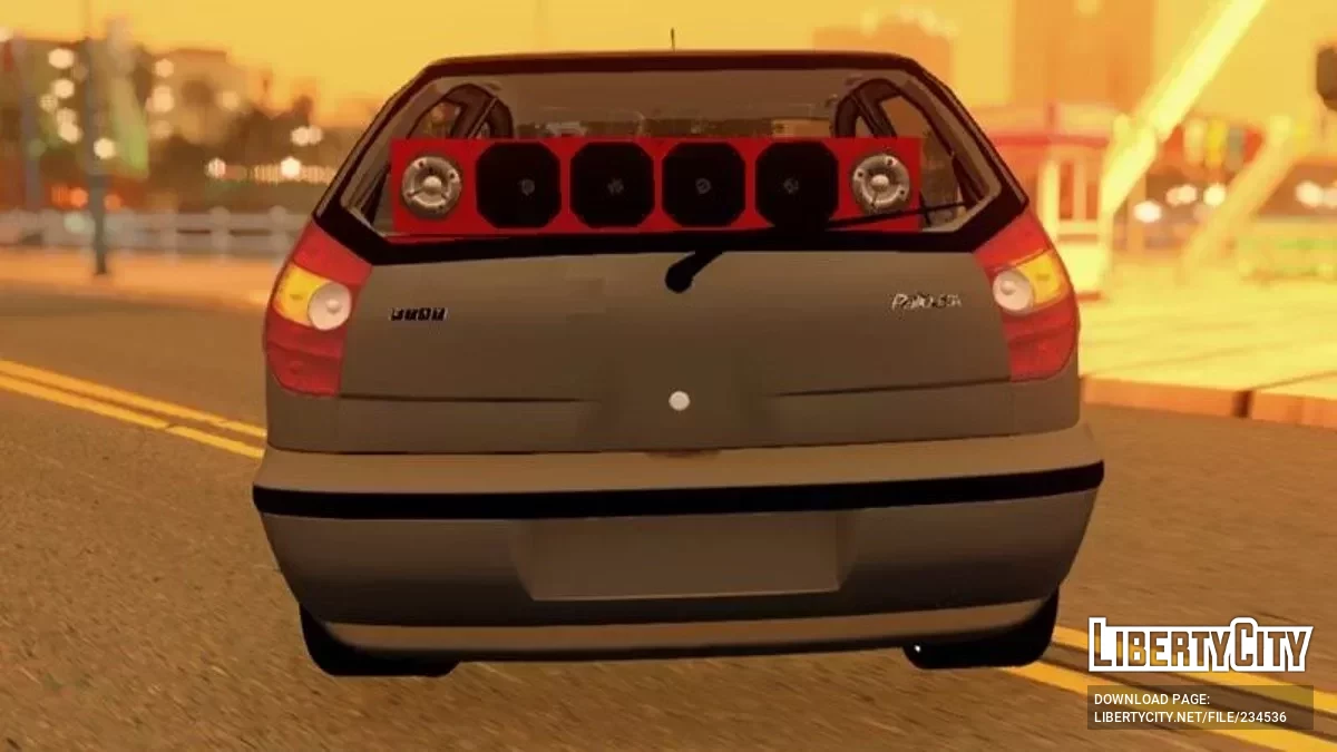 Fiat Palio G1 EDX 1997 16v / GTA San Andreas