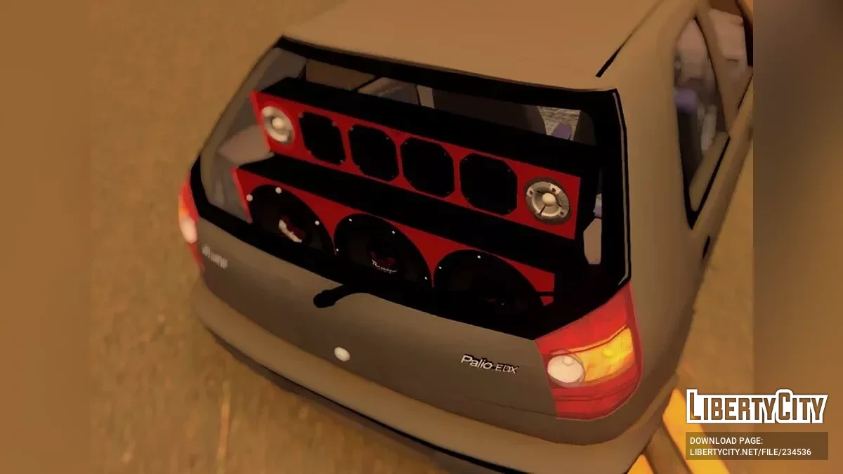 Fiat Palio G1 EDX 1997 16v / GTA San Andreas