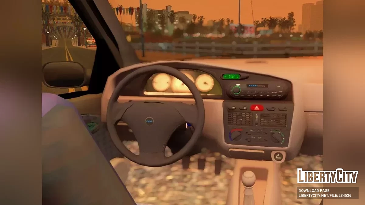Fiat Palio G1 EDX 1997 16v / GTA San Andreas