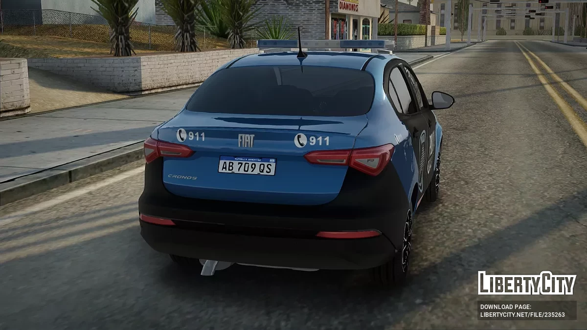 Fiat Cronos PDLC / GTA San Andreas