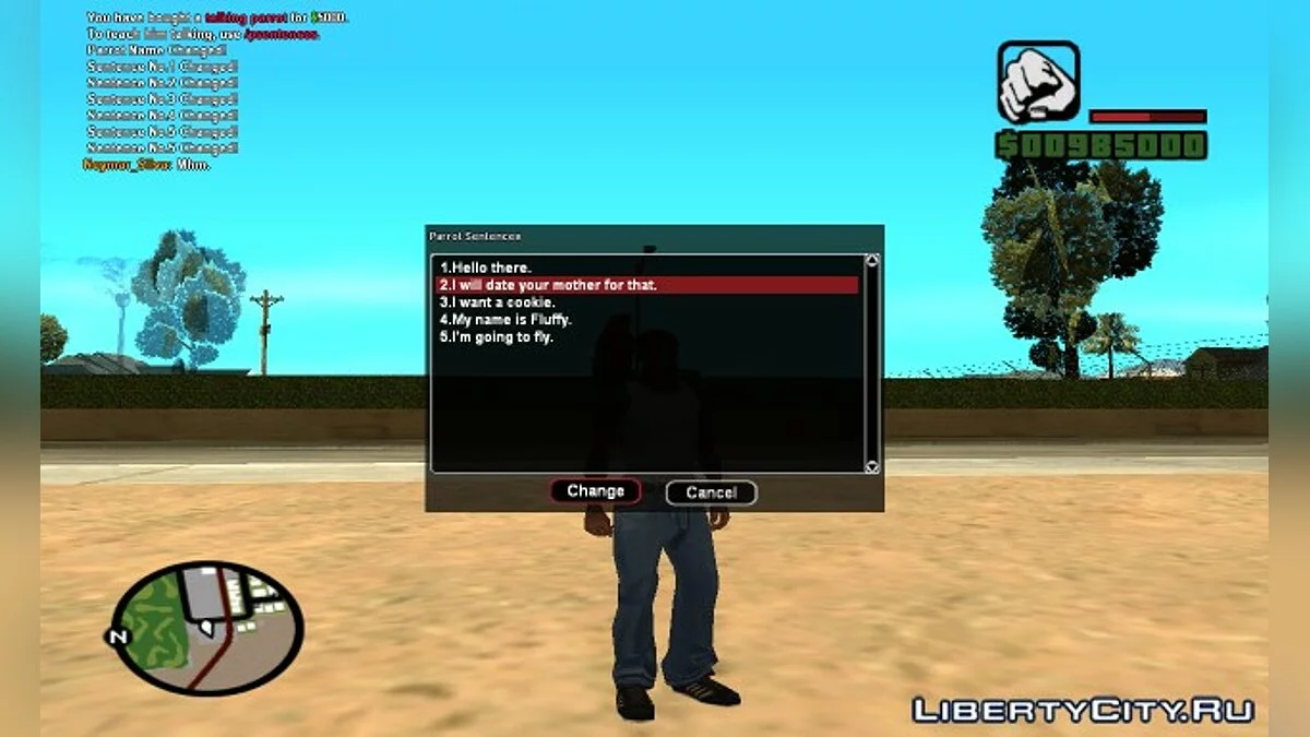 Crazy Parrot / GTA San Andreas