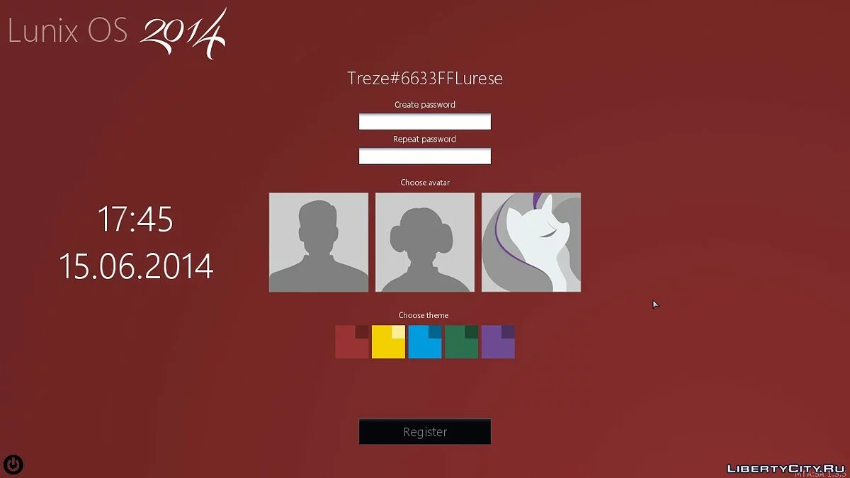Lunix OS 2014 for MTA SA / GTA San Andreas