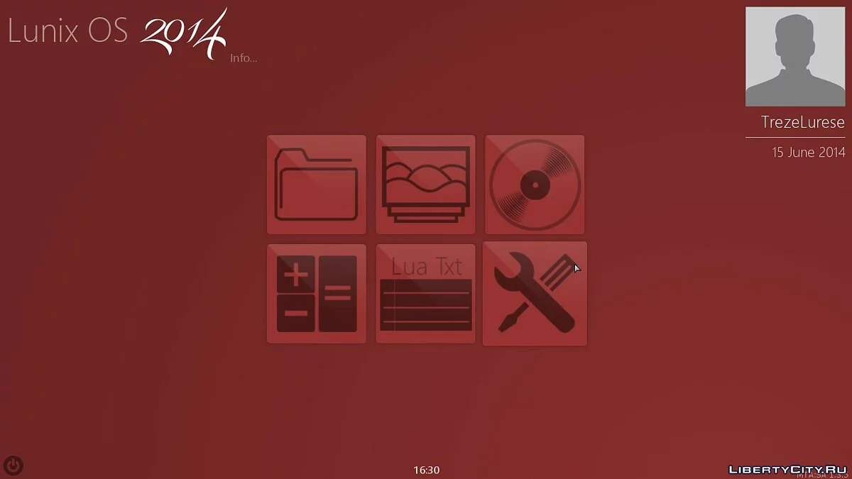 Lunix OS 2014 for MTA SA / GTA San Andreas