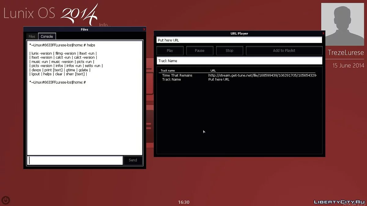 Lunix OS 2014 for MTA SA / GTA San Andreas