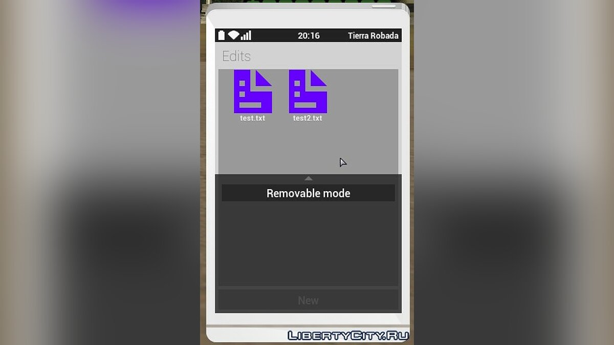 Скачать Lunix OS Phone Stable для GTA San Andreas