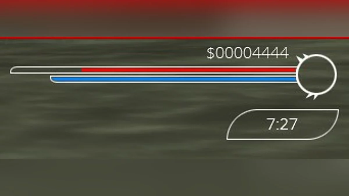 Custom Minimalistic HUD / GTA San Andreas