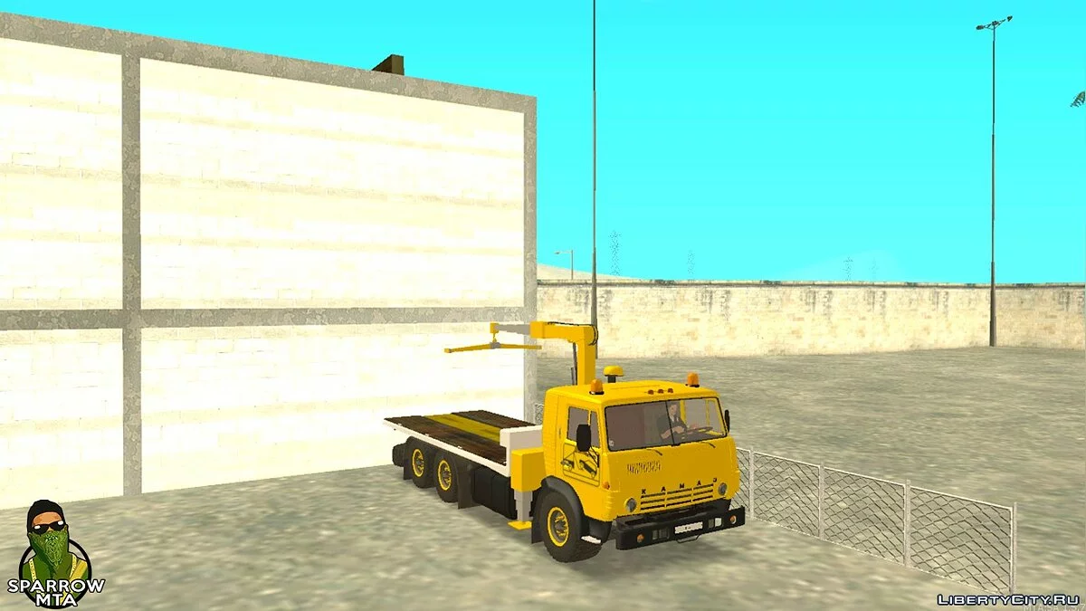 Работа эвакуаторщиком + Камаз / GTA San Andreas