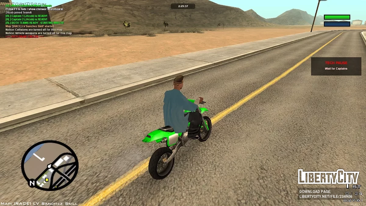 Скрипт Racing Clanwar (Remastered) / GTA San Andreas