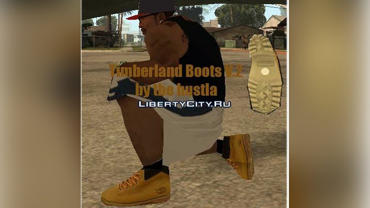 Timberland Boots V2 для GTA San Andreas - Картинка #1