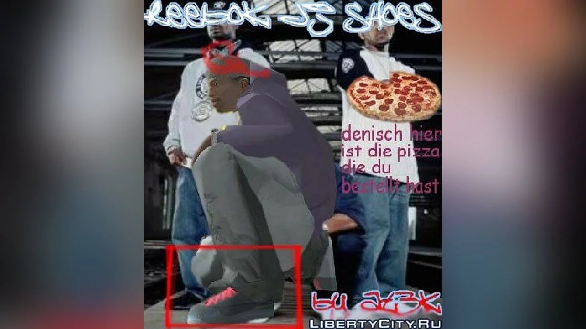 Reebok Dj Shoes / GTA San Andreas