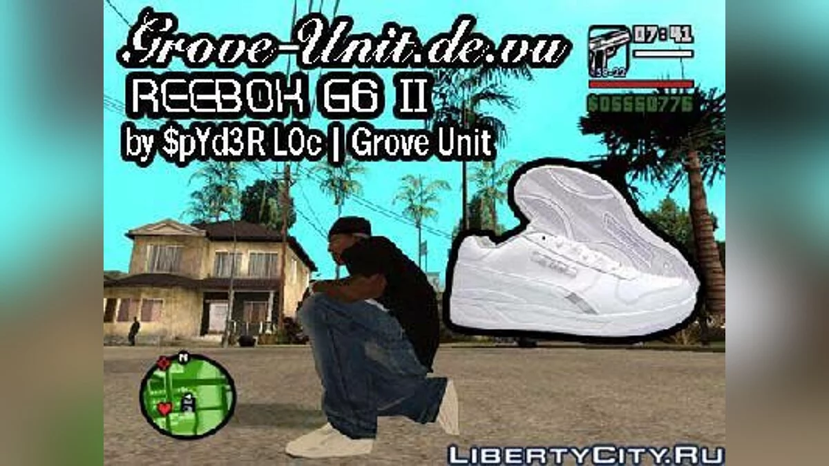 Reebok G6 II / GTA San Andreas