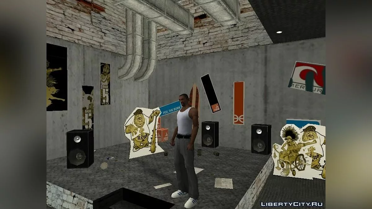 Новые кроссы Adidas / GTA San Andreas