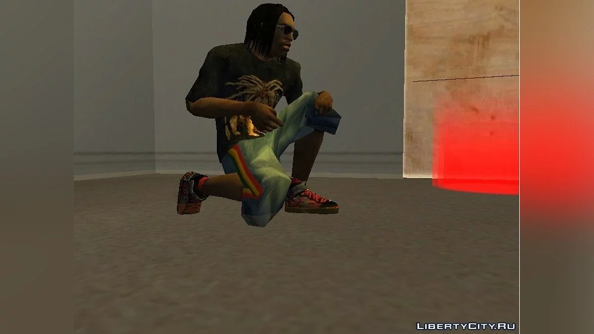 Кроcсовки NIKE с Deadpool / GTA San Andreas