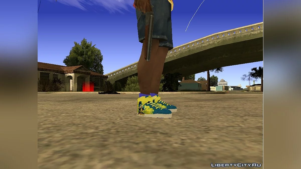 Кроссовки NIKE с росомахой / GTA San Andreas