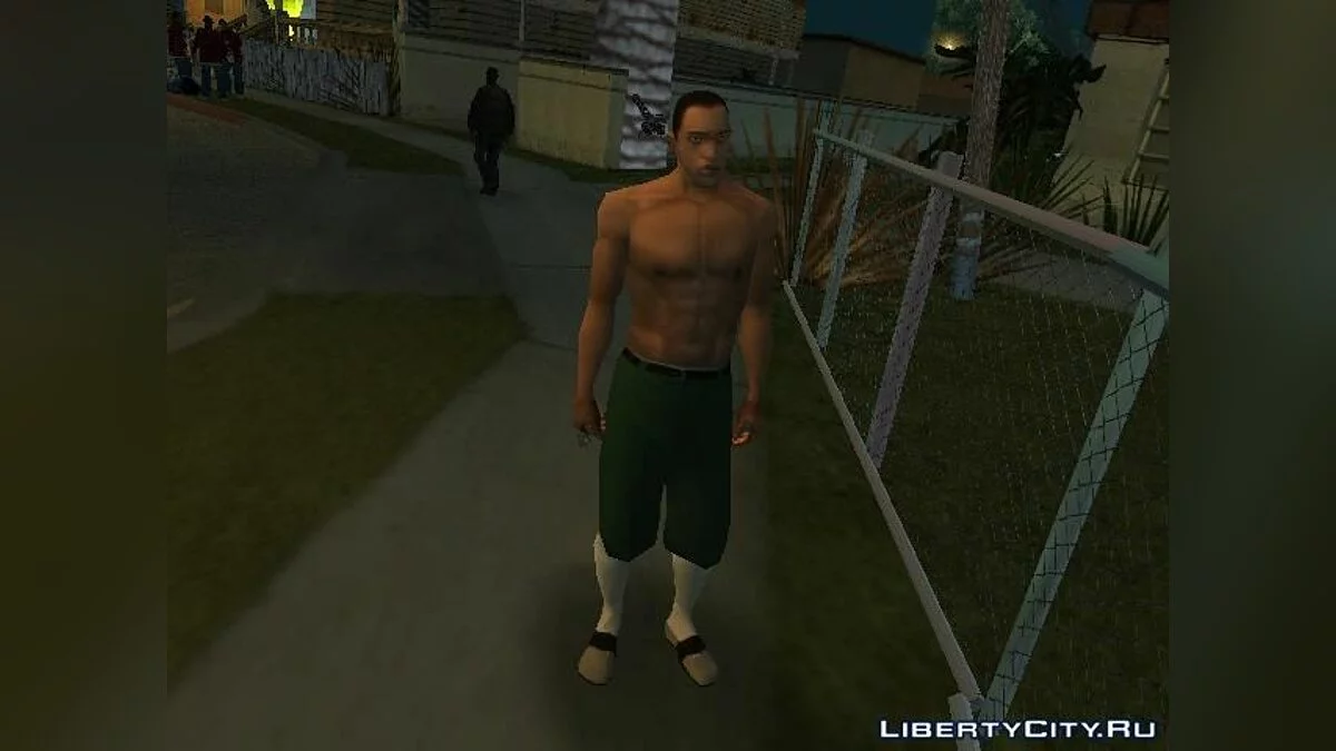 Сланцы с длинными носками / GTA San Andreas