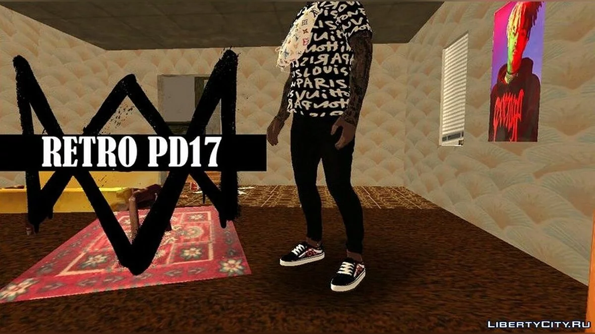 Кроссовки VANS для Lil Glock / GTA San Andreas