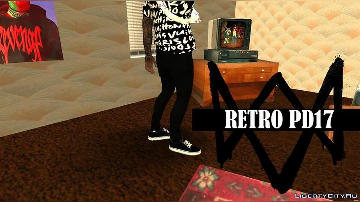 Кроссовки VANS для Lil Glock / GTA San Andreas