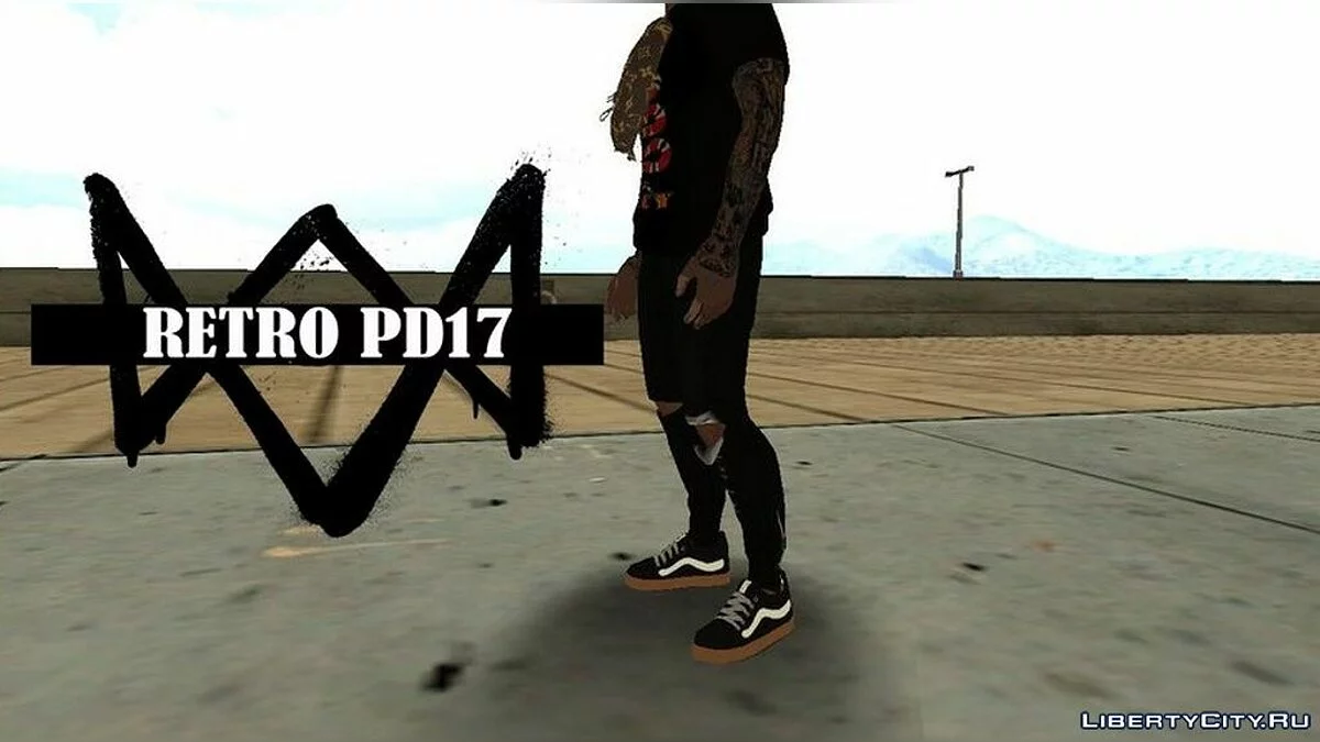 Кроссовки Vans Syndicate для Франклина / GTA San Andreas
